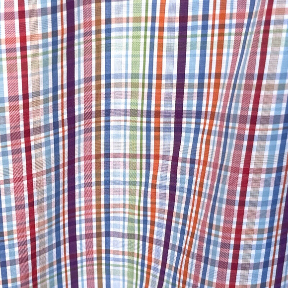 Peter Millar Seaside Finish Button Up Shirt Mens Large Cotton Multicolor Large - Picture 3 of 10